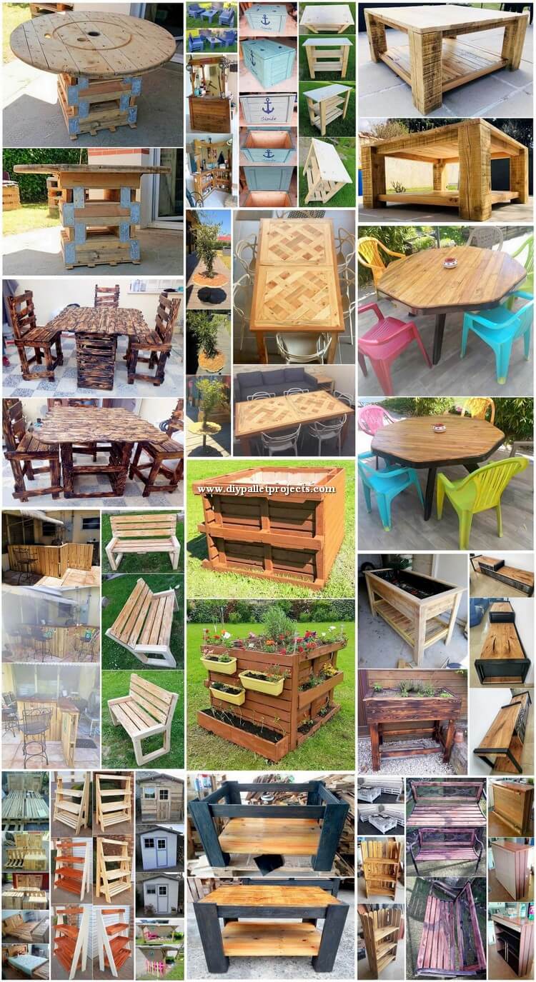 Dazzling DIY Recycled Shipping Pallet Projects