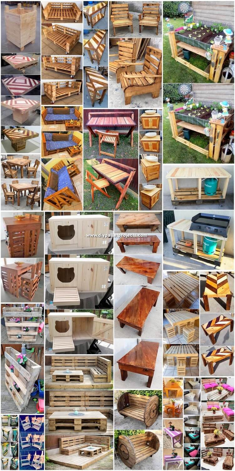 Majestic and Easy to Make DIY Shipping Pallet Projects