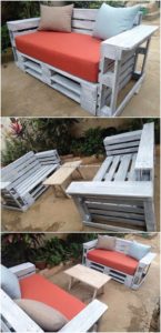 Pallet Benches and Table