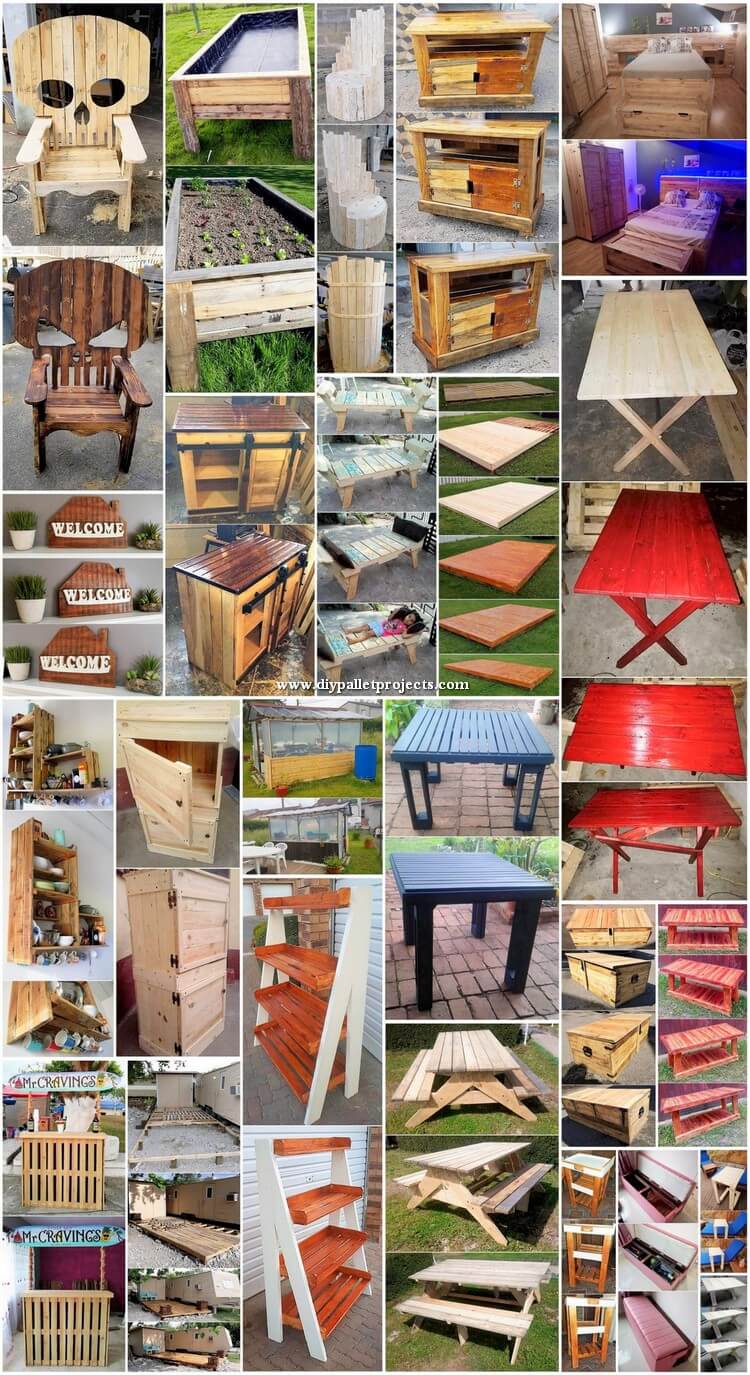 Spectacular Wood Shipping Pallet Reusing Ideas