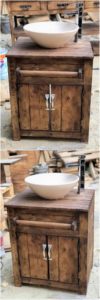 Wood Pallet Sink