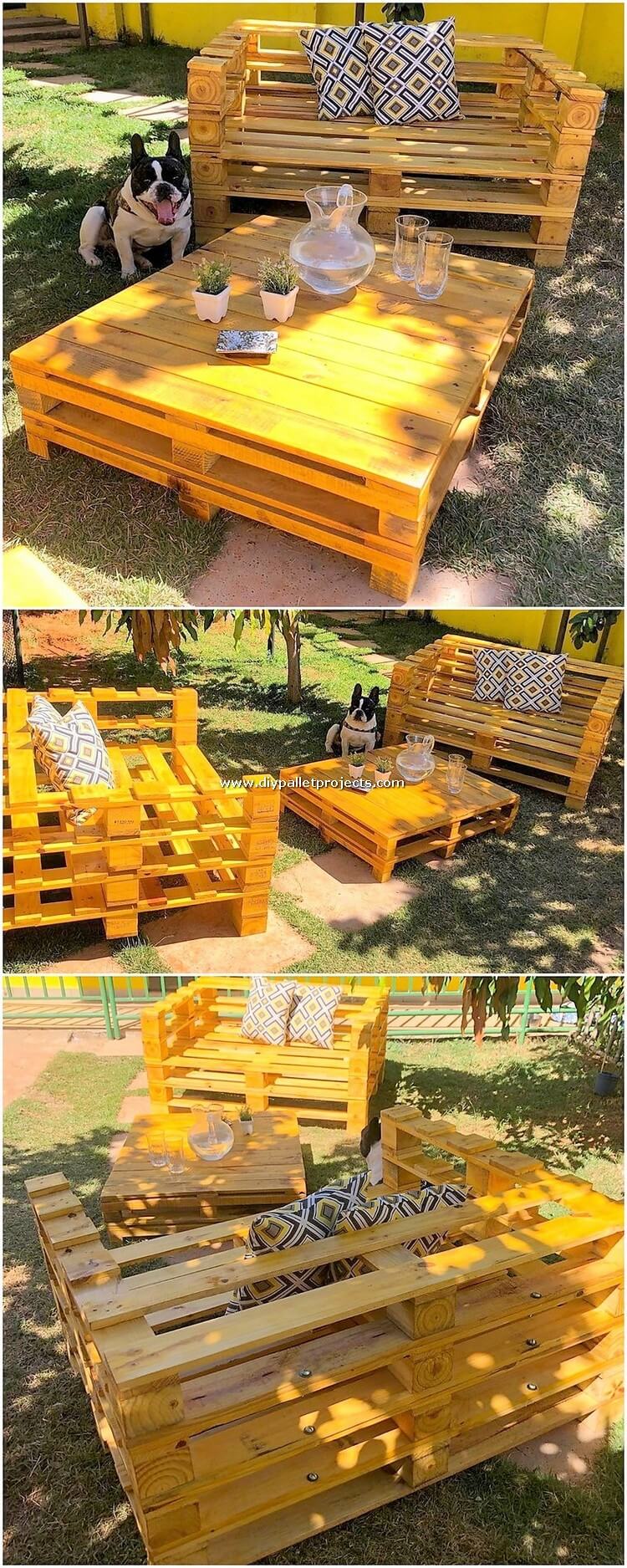 Pallet Garden Furniture