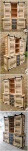 Pallet Cabinet or Wardrobe