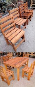 Pallet Outdoor Dining Furniture
