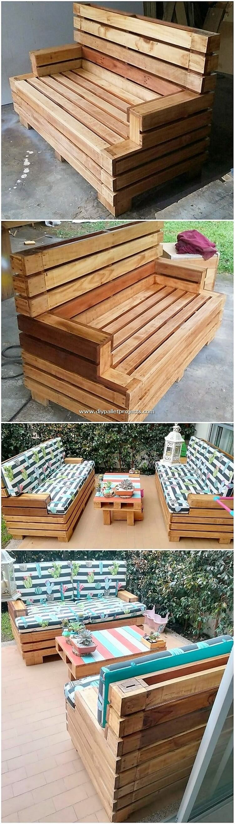 Pallet Benches and TAble